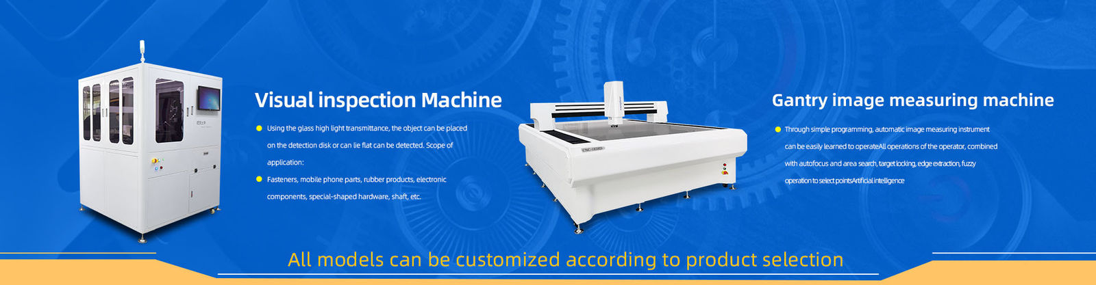 Машина зрения CNC измеряя